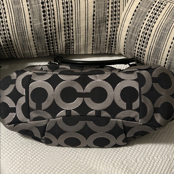 Coach Madison Denim Black and Gray Shoulder Bag Set - Picture 13 of 15